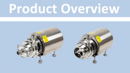 Bomba centrífuga de função CIP de 2,2 kw com motor ABB com conexão de flange